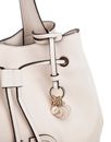 GUESS Calebra Drawstring Tote Cream White GUESS Calebra Drawstring Tote Cream White