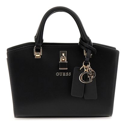 GUESS Queensland Mini Satchel Bag Black