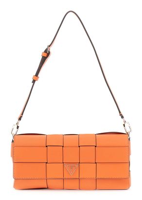 GUESS Maylee Flap Shoulder Bag Orange