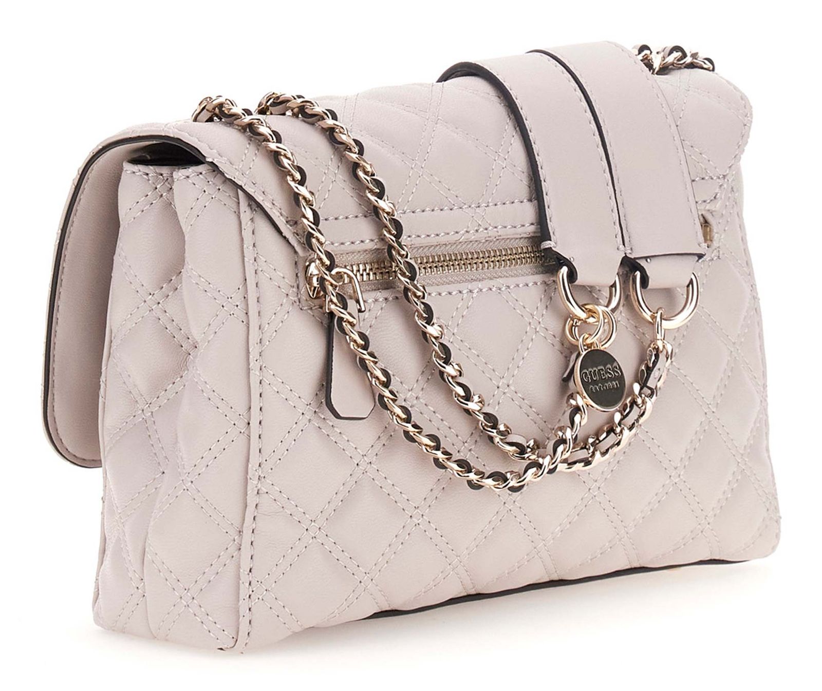 GUESS Giully II Compound Convertible Flap Bag Taupe GUESS Giully II Compound Convertible Flap Bag Taupe