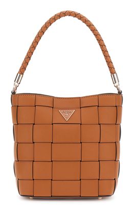 GUESS Maylee Bucket Bag Caramel