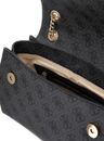 GUESS Katya Convertible Xbody Flap Bag Coal Logo GUESS Katya Convertible Xbody Flap Bag Coal Logo