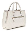 GUESS Katya Girlfriend Satchel White Logo