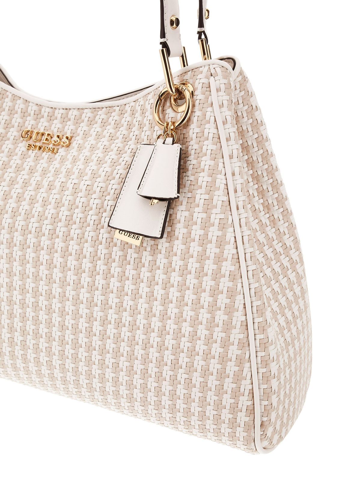GUESS Mirema Girlfriend Carryall White Multi GUESS Mirema Girlfriend Carryall White Multi