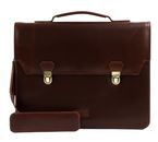 BUCKLE & SEAM Notes Briefcase Brown / Blu BUCKLE & SEAM Notes Briefcase Brown / Blu