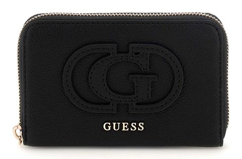 GUESS Calebra SLG Medium Zip Around Wallet M Black