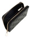 GUESS Phoebe SLG Medium Zip Around Wallet M Black Logo