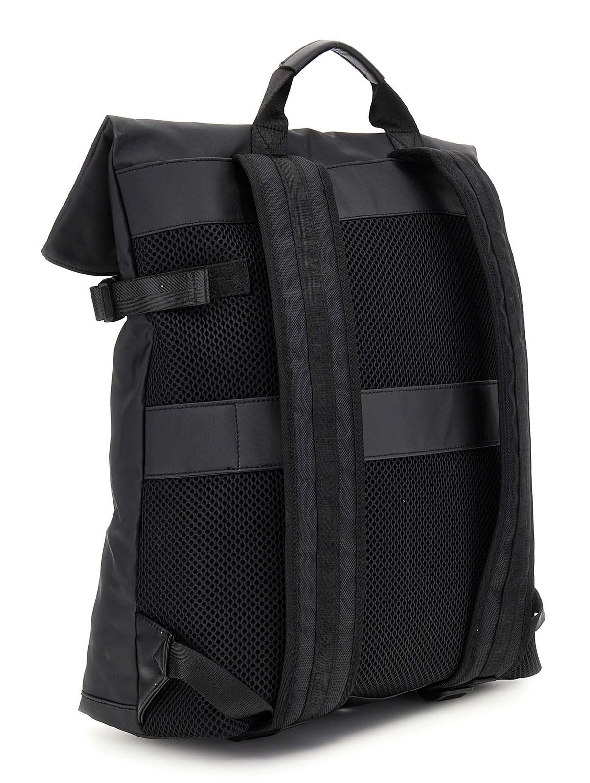 GUESS Arezzo Compact Backpack Black GUESS Arezzo Compact Backpack Black