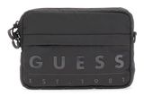 GUESS Sondrio Camera Crossbody Bag With Front Zip Black GUESS Sondrio Camera Crossbody Bag With Front Zip Black