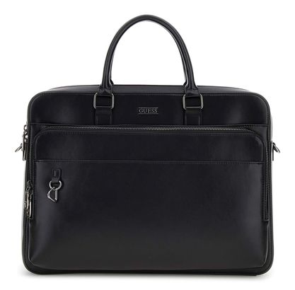 GUESS Boston Laptop Bag L Black