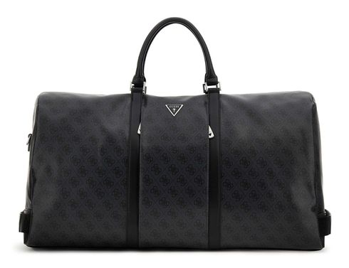 GUESS Pisa Double Zip Weekender Black / Lime