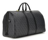 GUESS Milano Weekender Black / Lime GUESS Milano Weekender Black / Lime