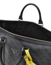 GUESS Milano Weekender Black / Lime GUESS Milano Weekender Black / Lime