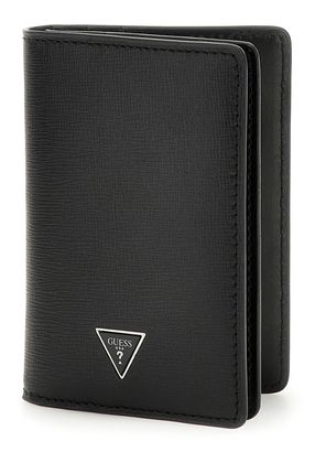 GUESS Milano Double Card Holder Black