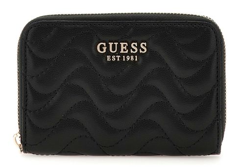 GUESS Melisandra SLG Medium Zip Around Wallet M Black