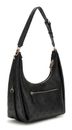 GUESS Phoebe Hobo Shoulder Bag Black Logo GUESS Phoebe Hobo Shoulder Bag Black Logo