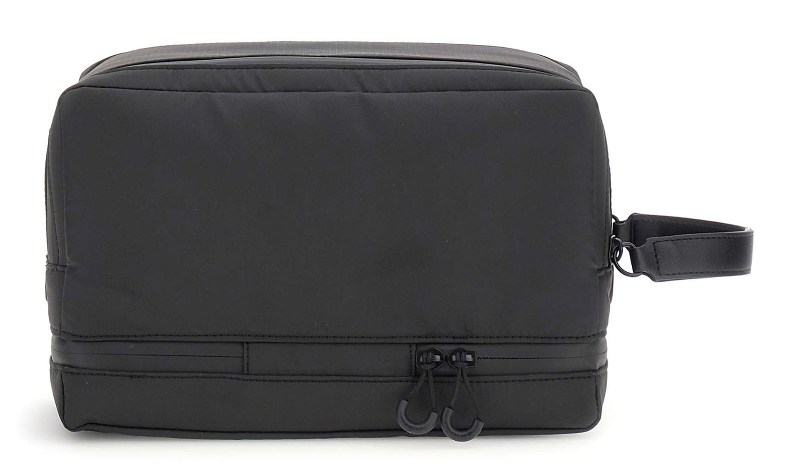 GUESS Sandrio Beauty Case With Double Zip Black GUESS Sandrio Beauty Case With Double Zip Black
