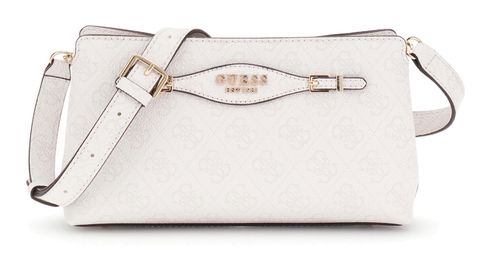 GUESS Katya Crossbody Top Zip White Logo