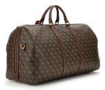 GUESS Milano Weekender Brown / Ochre / Burgundy GUESS Milano Weekender Brown / Ochre / Burgundy