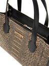 GUESS Silvana Two Compartment Tote Natural / Black GUESS Silvana Two Compartment Tote Natural / Black