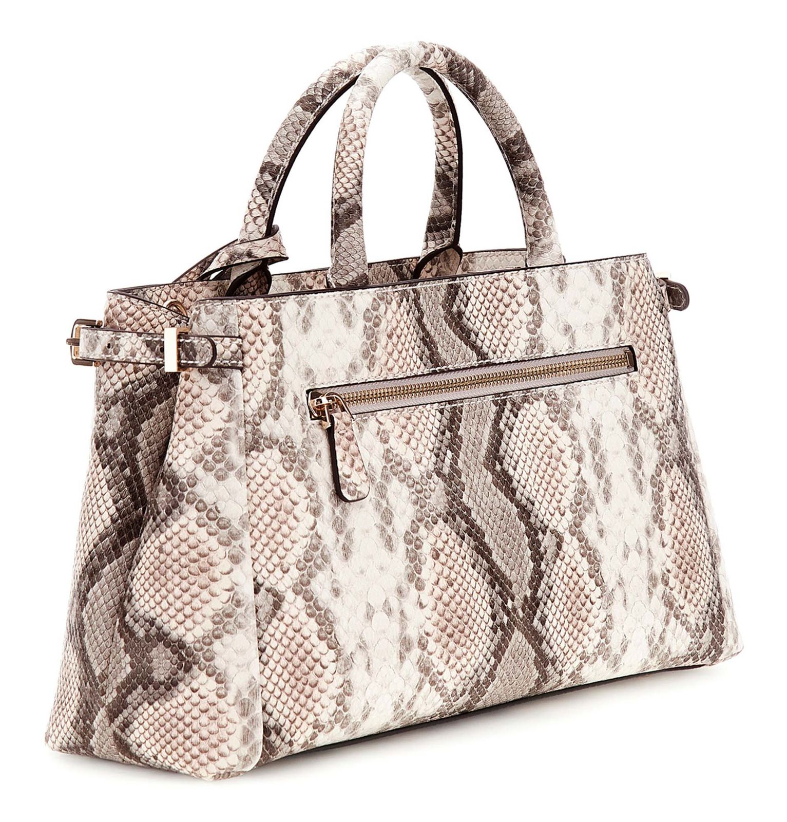 GUESS Lefia Luxury Satchel Natural GUESS Lefia Luxury Satchel Natural