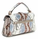 GUESS Queensland Top Handle Flap Bag Misty Blue Multi GUESS Queensland Top Handle Flap Bag Misty Blue Multi