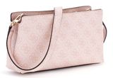 GUESS Katya Crossbody Top Zip Rose Water Logo GUESS Katya Crossbody Top Zip Rose Water Logo