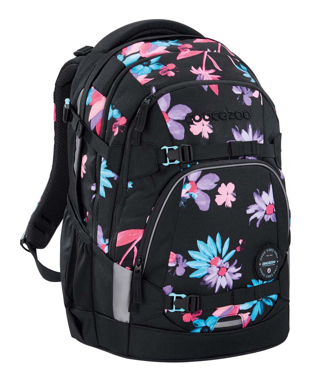 coocazoo Mate School Backpack Floral Artnight coocazoo Mate School Backpack Floral Artnight