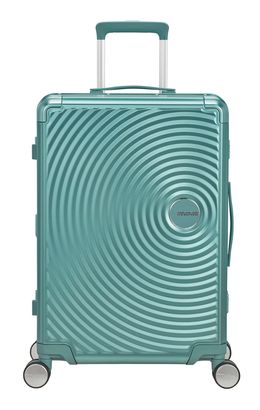 American Tourister Soundbox Alu Spinner 68 / 25 TSA Trolley M Dusty Turquoise