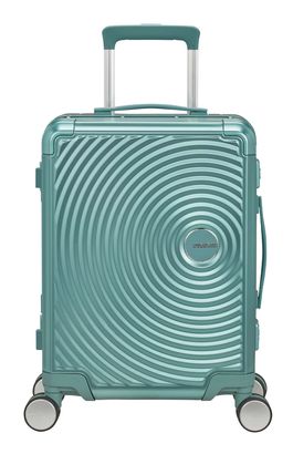 American Tourister Soundbox Alu Spinner 55 / 20 TSA Trolley S Dusty Turquoise