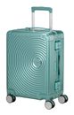 American Tourister Soundbox Alu Spinner 55 / 20 TSA Trolley S Dusty Turquoise