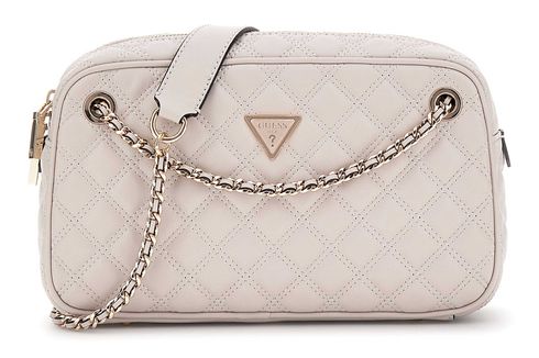 GUESS Giully II Shoulder Satchel Bag Taupe