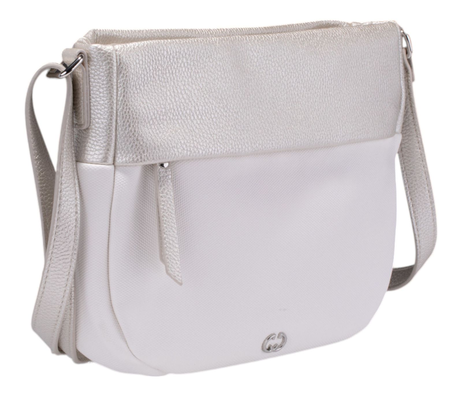 GERRY WEBER Keep In Mind Shoulder Bag M Metallic Cold GERRY WEBER Keep In Mind Shoulder Bag M Metallic Cold