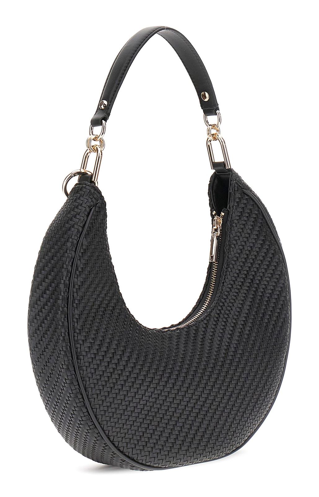 GUESS Mirema Hobo Shoulder Bag Black GUESS Mirema Hobo Shoulder Bag Black