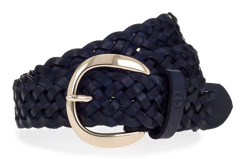 Tamaris Leather Belt W90 Marine