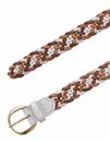 Tamaris Leather Belt W115 White - Multicolour Tamaris Leather Belt W115 White - Multicolour