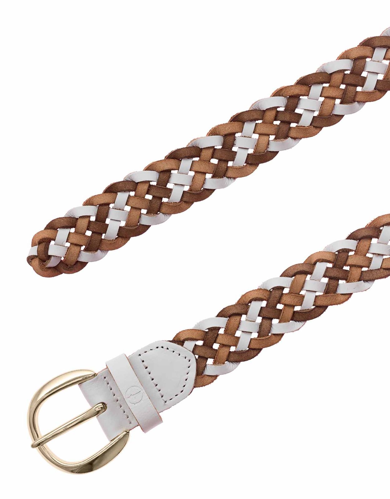 Tamaris Leather Belt W120 White - Multicolour Tamaris Leather Belt W120 White - Multicolour