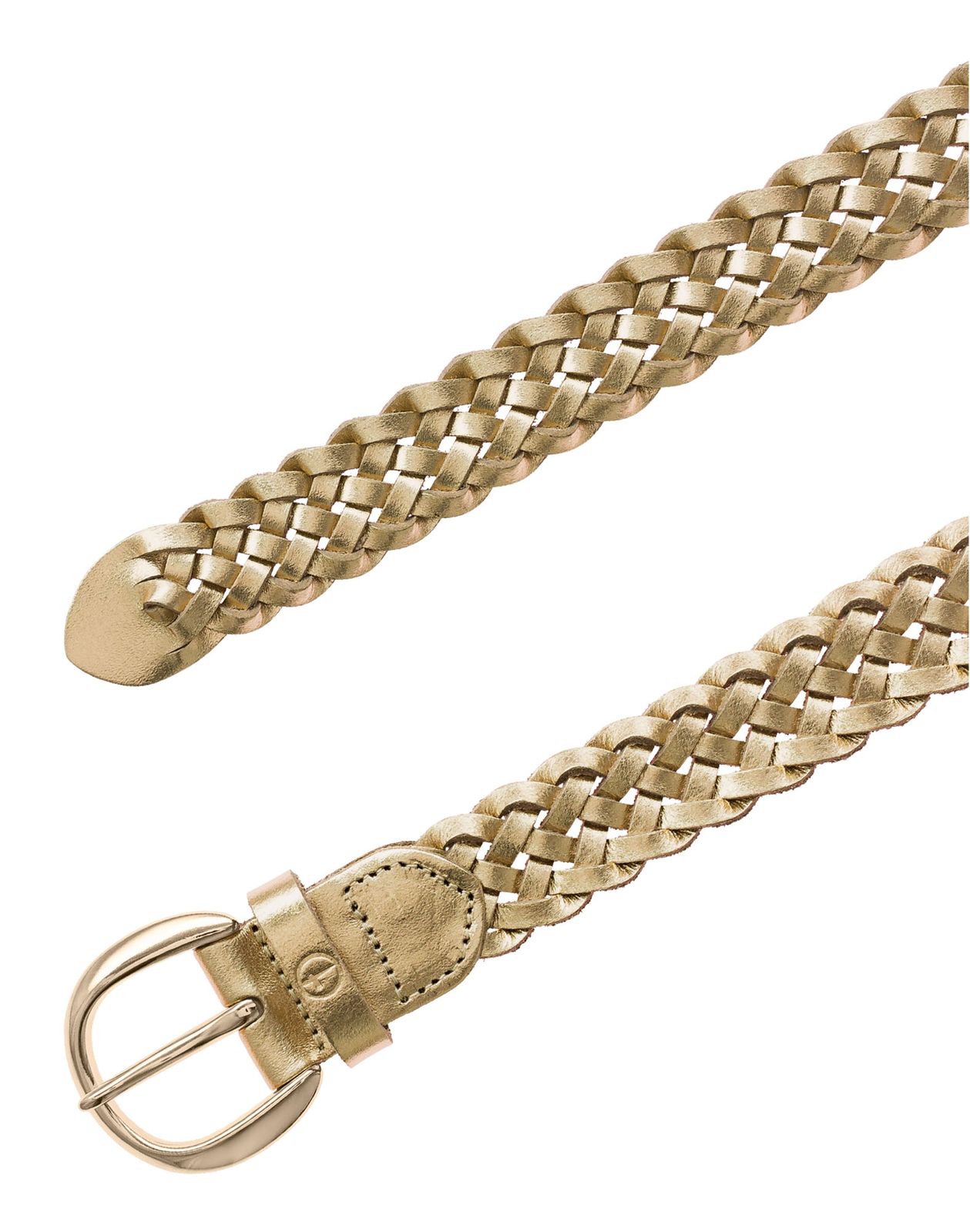Tamaris Leather Belt W120 Gold Tamaris Leather Belt W120 Gold