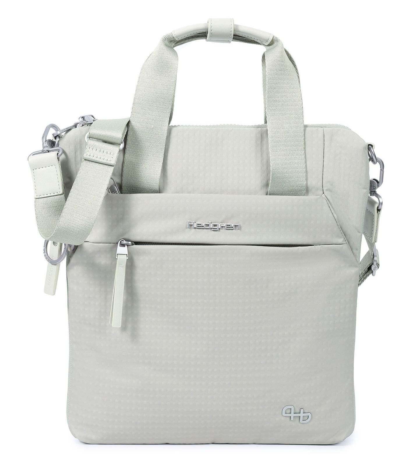 Hedgren Roku Vertical Tote Bag Pussywillow Grey Hedgren Roku Vertical Tote Bag Pussywillow Grey