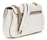 GUESS Katya Convertible Xbody Flap Bag White Logo GUESS Katya Convertible Xbody Flap Bag White Logo