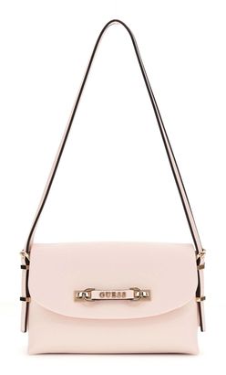GUESS Lefia Flap Shoulder Bag Rose Water