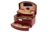 WINDROSE Merino Moda Jewelry Box Red WINDROSE Merino Moda Jewelry Box Red
