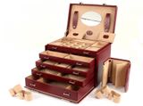 WINDROSE Merino Jewelry Box Big Red WINDROSE Merino Jewelry Box Big Red