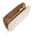 GUESS Giully II SLG Medium Zip Around Wallet M Creme White GUESS Giully II SLG Medium Zip Around Wallet M Creme White