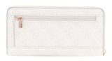 GUESS Katya SLG Large Zip Around Wallet L White Logo
