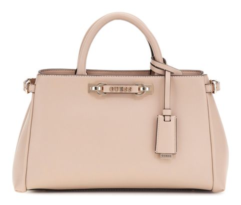 GUESS Lefia Luxury Satchel Simply Taupe