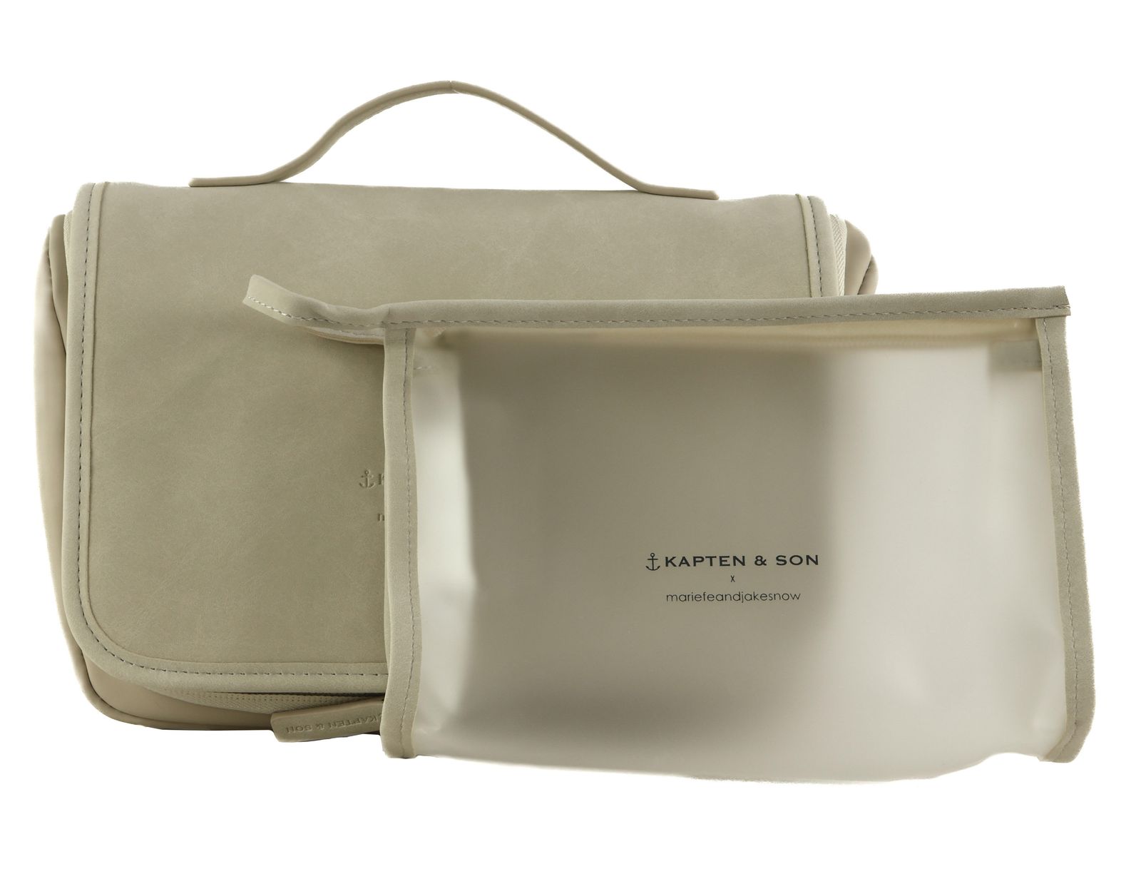 Kapten & Son Bali Washbag by Mariefeandjakesnow Sandstone Kapten & Son Bali Washbag by Mariefeandjakesnow Sandstone