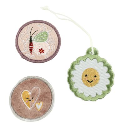 Kapten & Son 3er Patches Set Kids Backpack Happy