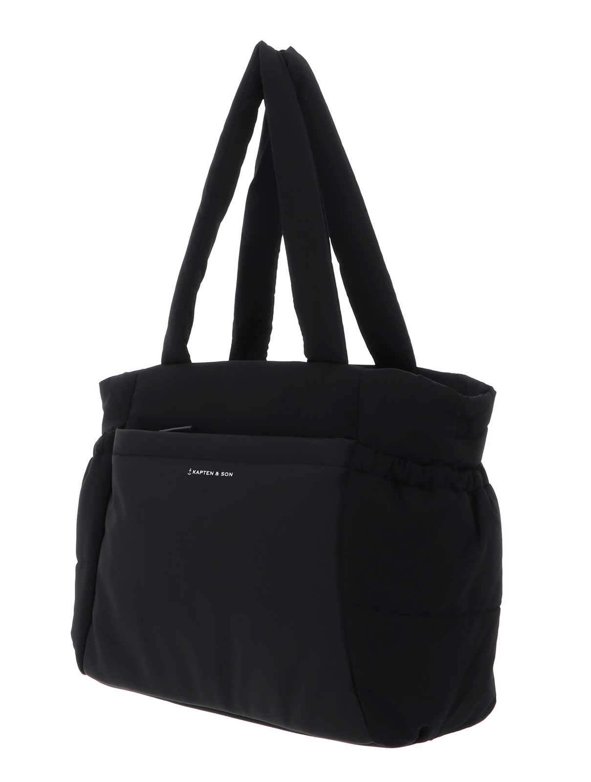 Kapten & Son Hellvi Cloud Medium Shoulder Bag M All Black Kapten & Son Hellvi Cloud Medium Shoulder Bag M All Black