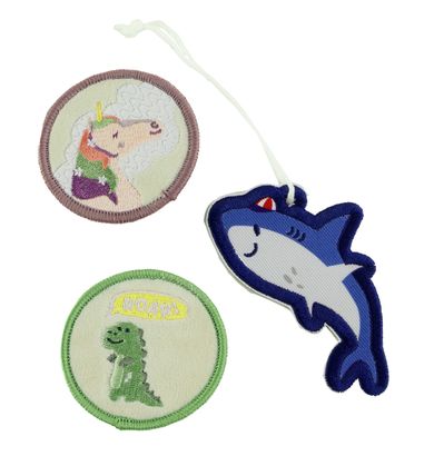Kapten & Son 3er Patches Set Kids Backpack Animal